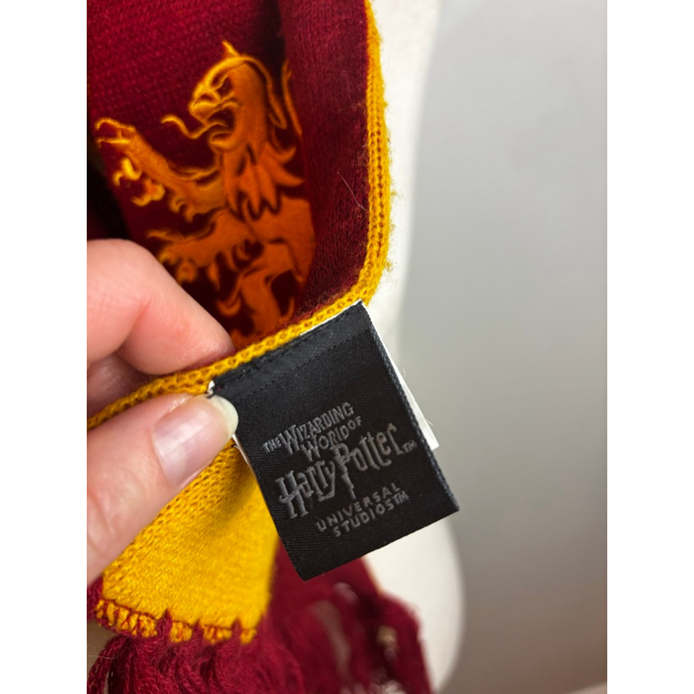 Harry Potter Universal Studios Gryffindor Scarf One Size Red Yellow licensed - Picture 4 of 7
